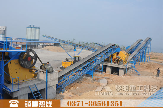 VSI制砂機(jī)現(xiàn)場