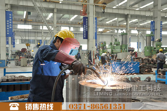 VSI制砂機(jī)制作過程