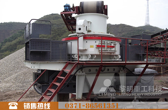 山西河卵石制砂生產線現場